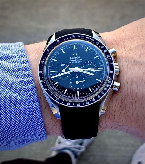 rubber b omega speedmaster|Rubber straps for Omega Watches .